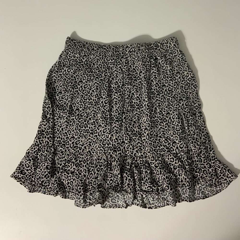 Cheetah Print Skirt
